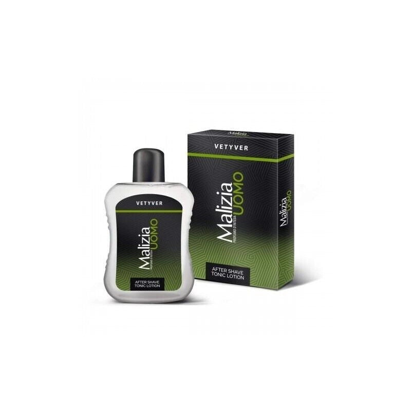 SET 12 PZ MALIZIA AFTER SHAVE TONIC LOTION 100ML VETYVER