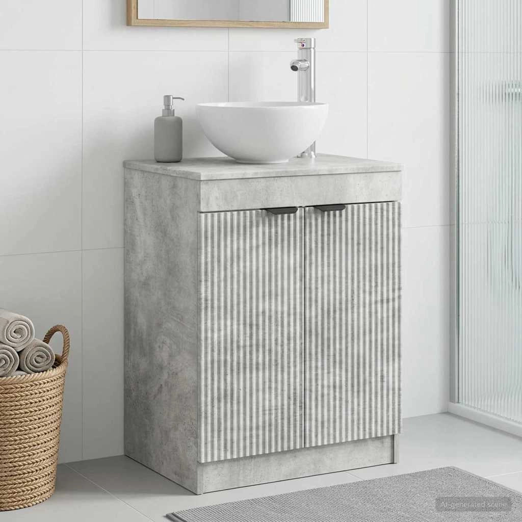 Mobile da Bagno Grigio Cemento 54 x 41 x 70 cm 890151