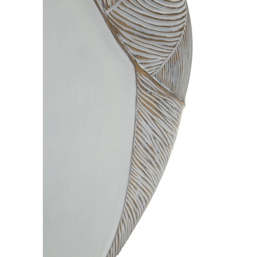 Vaso Decorativo VKH1031, Bianco, Poliresina, 35x13,5x37,5 cm