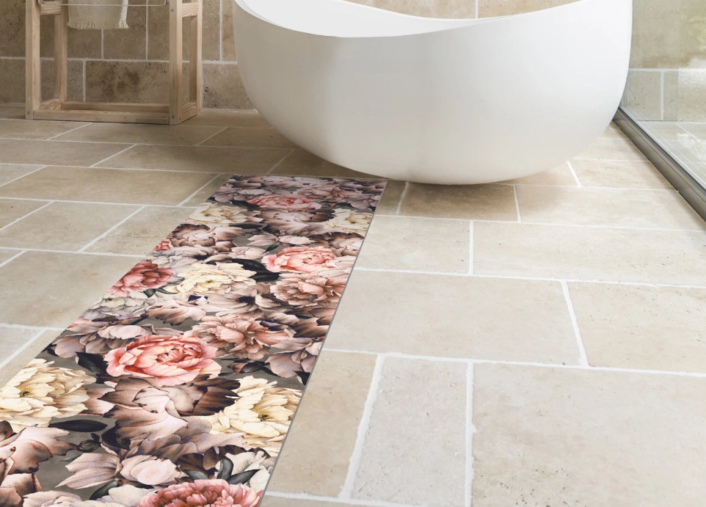 Tappeto Passatoia Cucina Antiscivolo Linea Futura Romantica By Suardi - 52x90 - Romantica