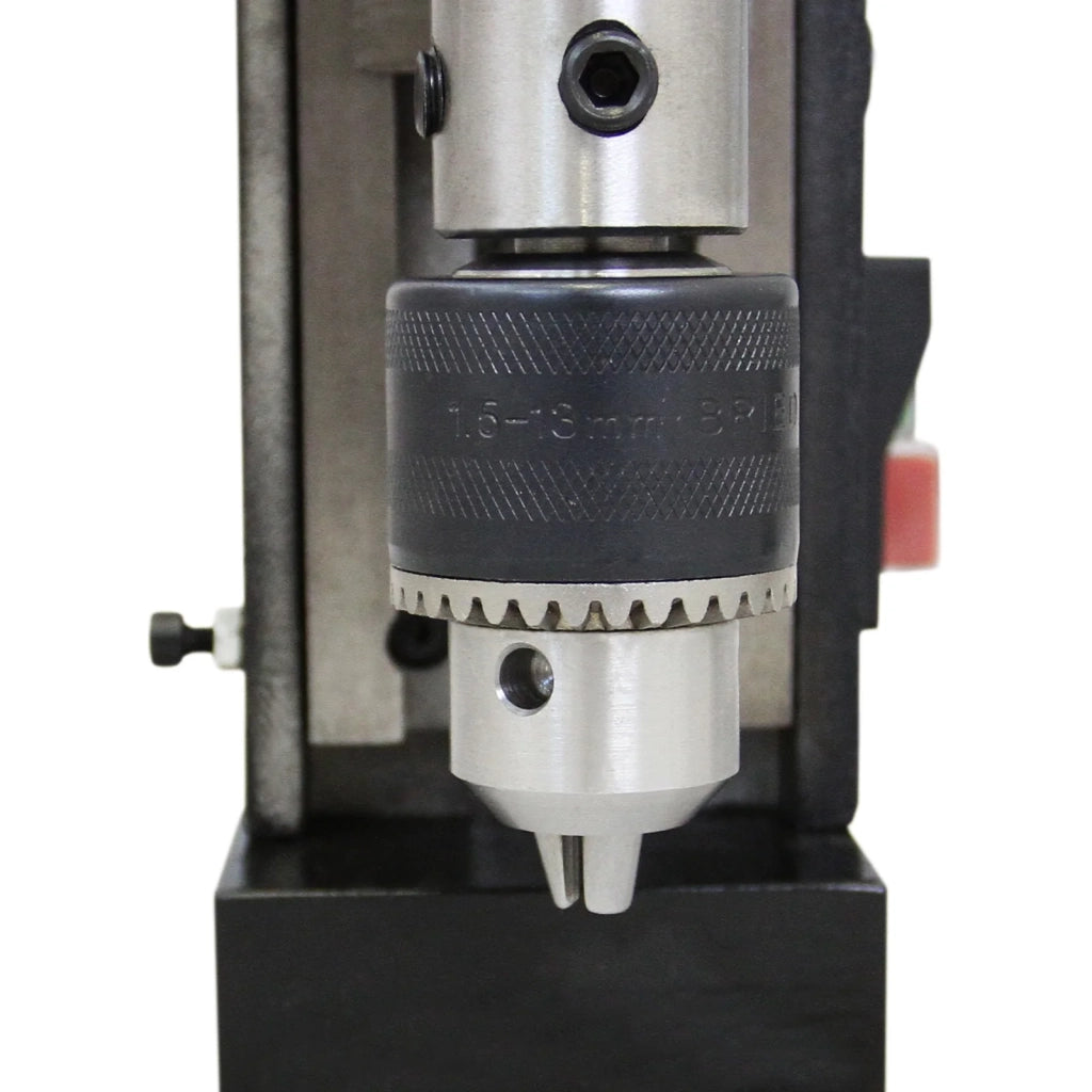 230V Base Magentica Trapano Colonna Diametro 35mm Adattatore Carotatrice Mandrino & Chiave