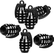 Ventilatori 6 pezzi - Alluminio - Impermeabili - Forma arancione - Per Auto/Fiat/Furgone - Resistenti allo sforzo/Resistenti alla corrosione - Coperture di gomma
