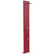 Doccia Solare In Alluminio Dada S 40 Litri Con Miscelatore E Lavapiedi Colore Rossa Cv-D420/3027