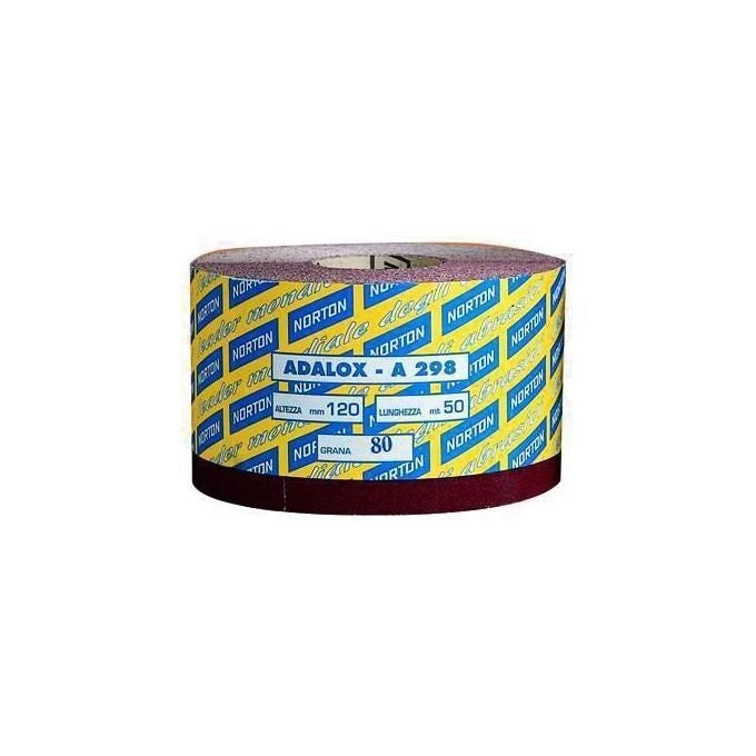 Norton 3185015 A298 Carta Abrasiva Spaziata Universale 115 mm 50 m Grana 150 colore Universale