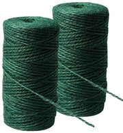 Tessuto di juta per giardinaggio 200 m - corda per piante - corda per decorazioni - corda per giardinaggio - duraturo - resistente alla corrosione - con bassa attrito