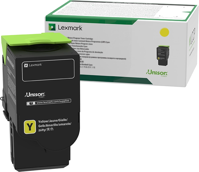 ORIGINAL Lexmark toner giallo 78C20Y0 CS/CX421 ~1400 Seiten