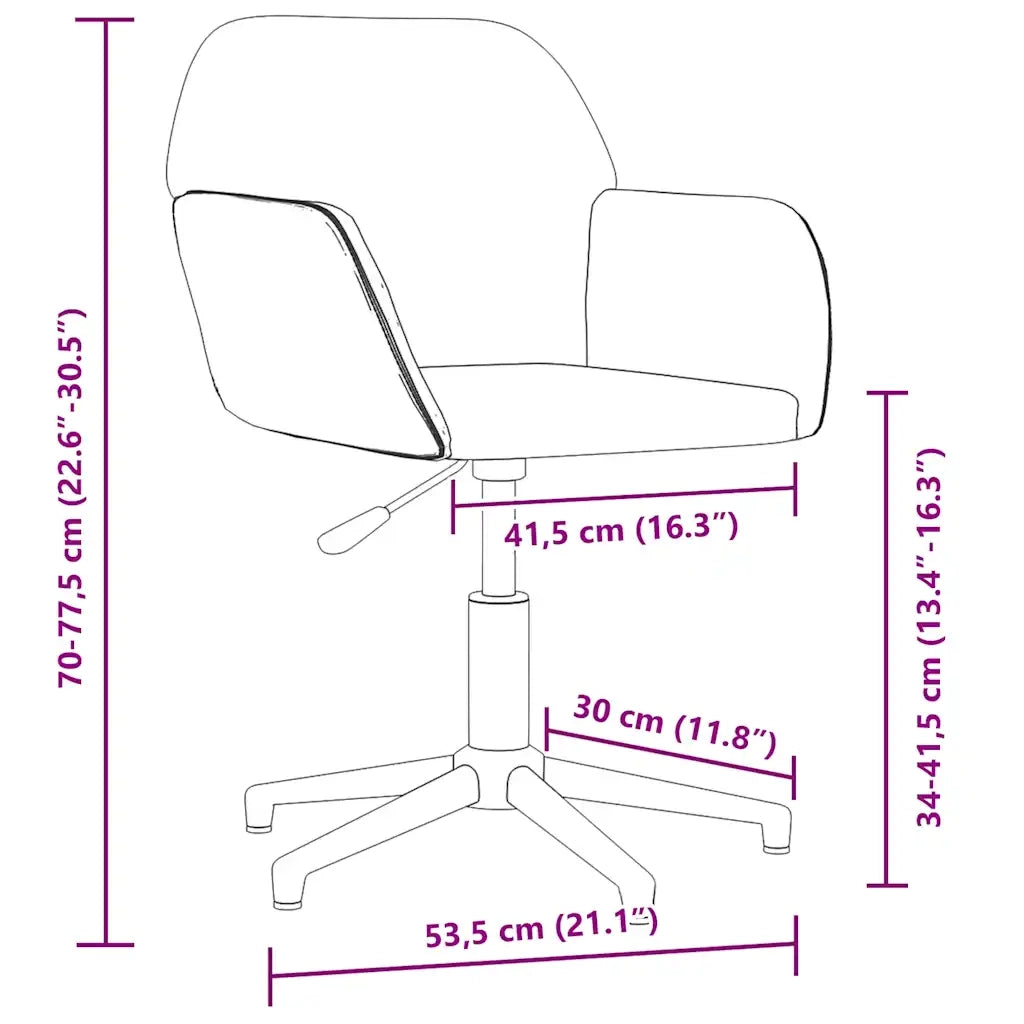 Sedia da Ufficio Girevole Blu in Tessuto cod mxl 21577