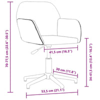 Sedia da Ufficio Girevole Blu in Tessuto cod mxl 21577