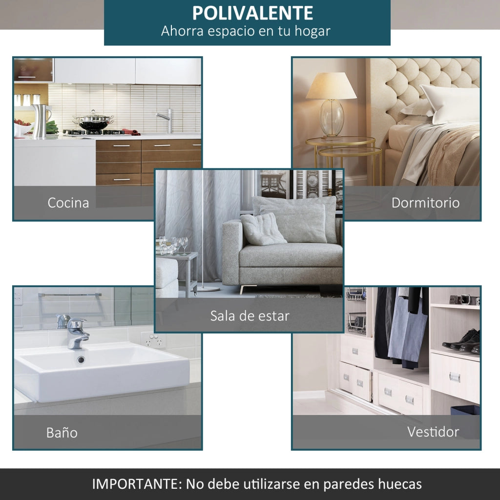 Kit Binario per Porta Scorrevole 183cm ¨C Xylo ¨C Acciaio al Carbonio con Guida a Pavimento Marrone Scuro