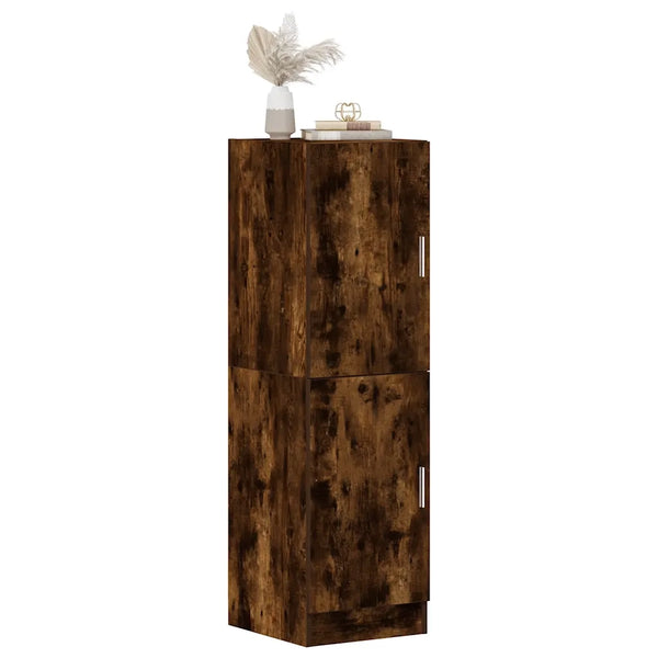 Armadietto Cucina Rovere Fumo 38x41,5x131,5 cm in Legno 860116
