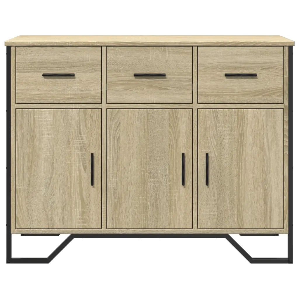 Credenza Rovere Sonoma 97x32,5x74,5 cm in Legno Multistrato 848560