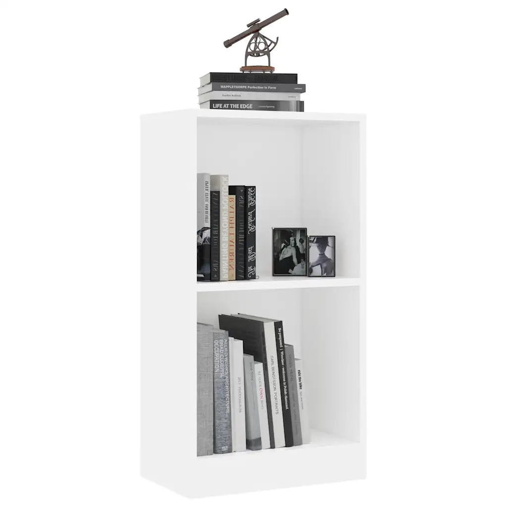 Libreria Bianca 40x24x75 cm in Legno Multistrato 800819