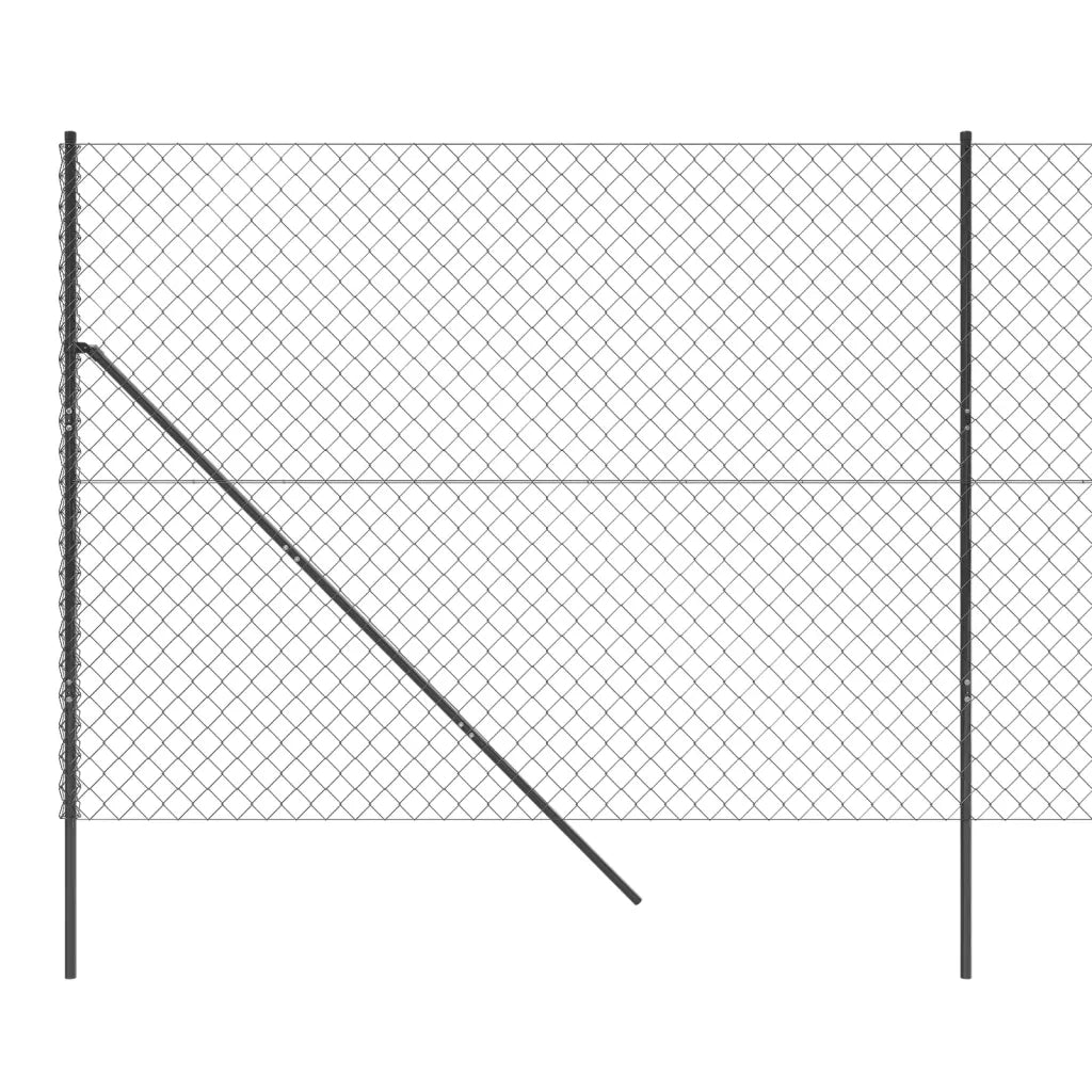 Recinzione a Rete Antracite 1,4x10 m 153955