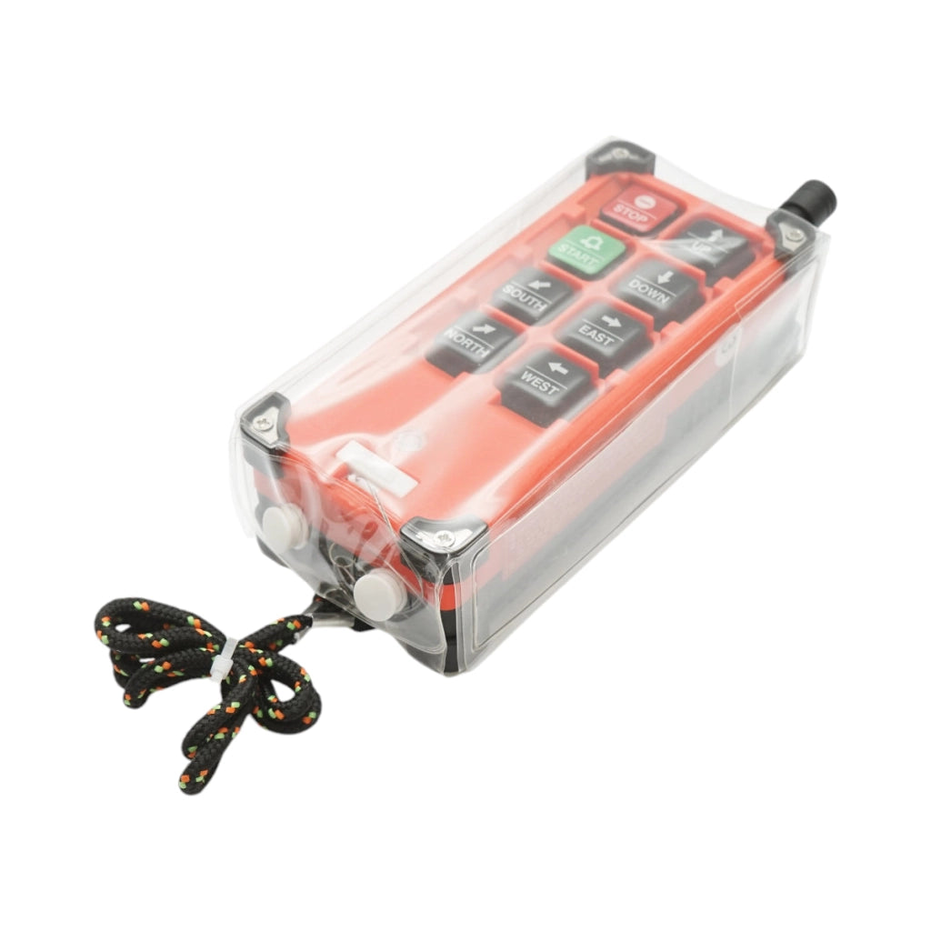 Telecomando wireless industriale AC 380V con 6 comandi IP65 Breckner Germany