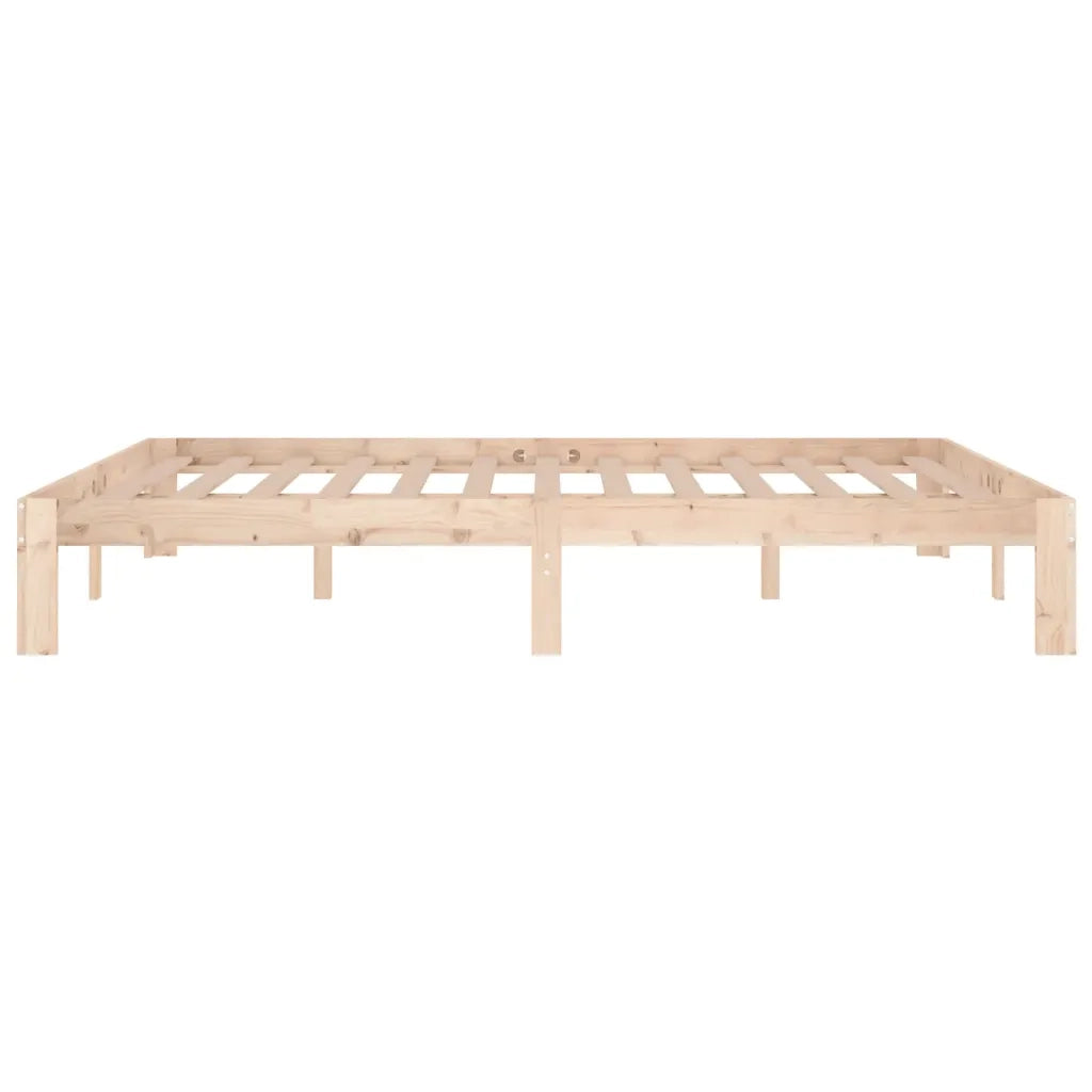 Giroletto-Struttura Letto in Legno Massello 150x200 cm King Size 679979