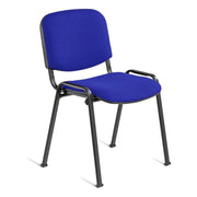 Sedia Poltrona Venere Blu in Tessuto - Arredo Uffici