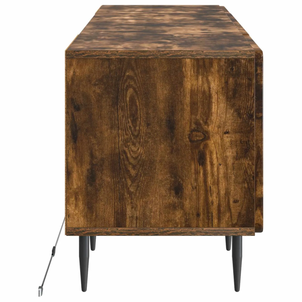 Mobile TV LED Rovere Fumo Legno ingegnerizzato 896470