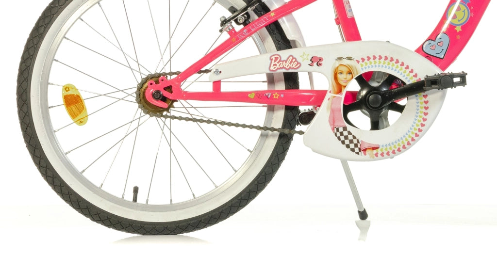 BARBIE 20", bicicletta per bambini, bici bambina, adatta a bambini tra i 6 e i 10 anni, per altezza tra 120 e 155 cm, co