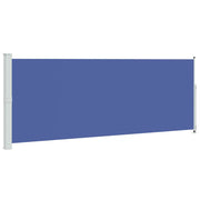 Tenda da Sole | Tenda laterale Retrattile per Patio 180x500 cm Blu