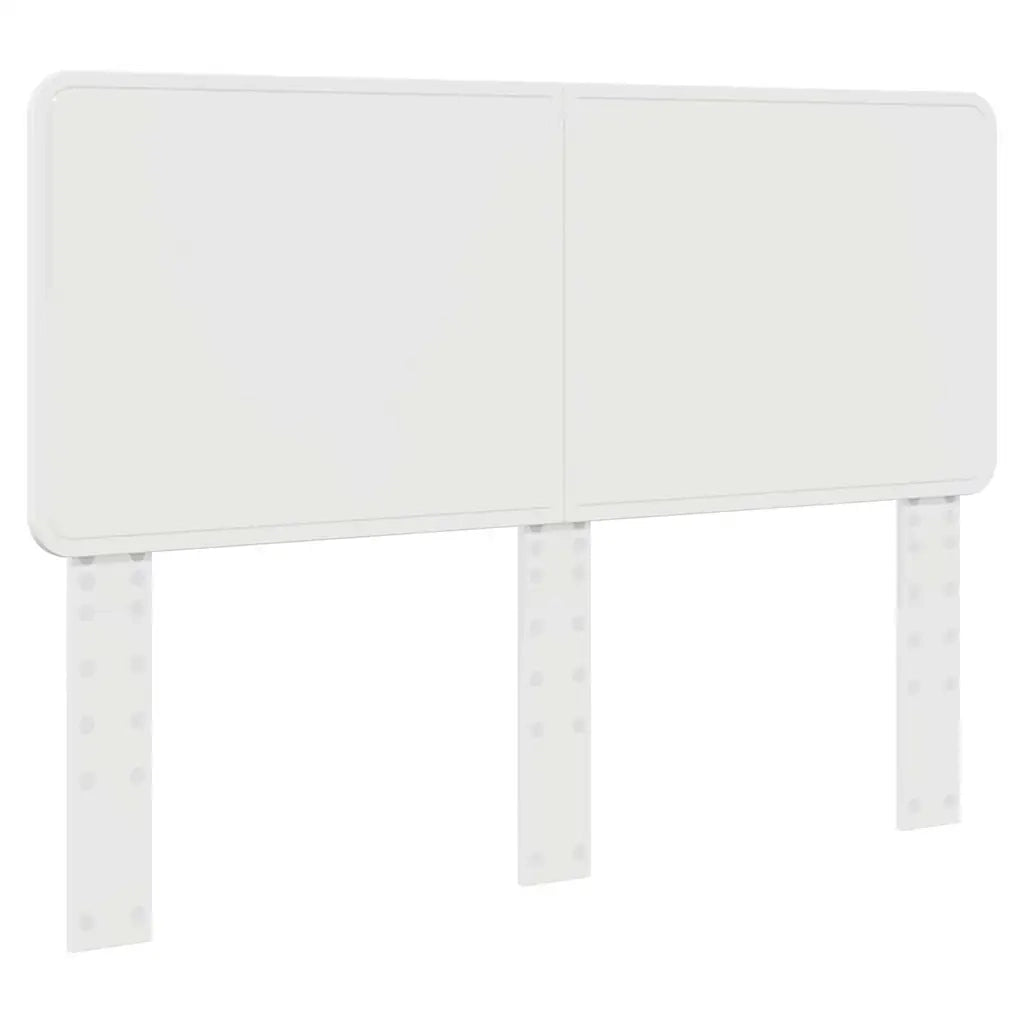 Testiera-Testata-Testiera Decorativa Bianco Lucido 160 cm Legno multistrato 899054