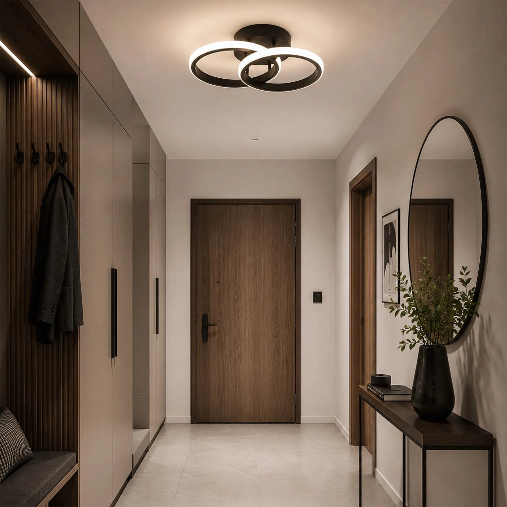 Lampada Da Soffitto A Led Lhj121-c Nera