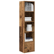 Libreria Legno Vecchio 31x24x127 cm in Legno Multistrato 860353