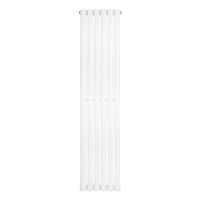 Radiatore Verticale Design Ovale Colonna Singola Bianco 1600x360 mm