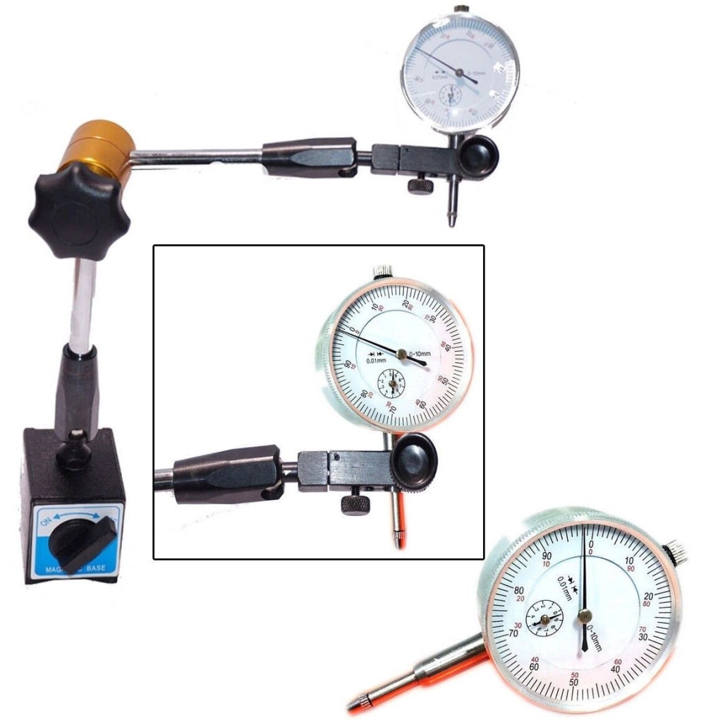 BASE MAGNETICA SNODABILE COMPARATORE CENTESIMALE TORNIO BASE SNODABILE