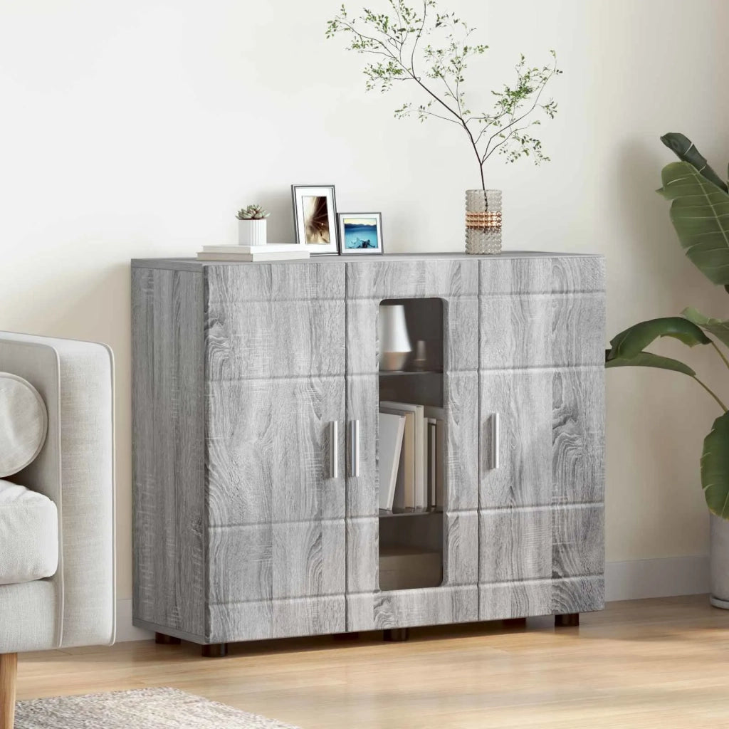 Armadio in Legno Grigio Sonoma 88,5 x 30,5 x 73 cm CFW5122310