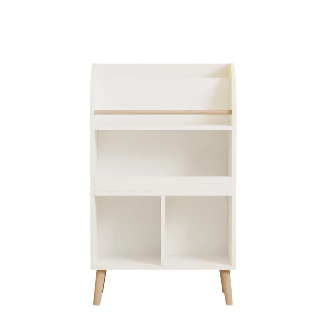 Libreria in legno "Minola" - 60 x 30 x 102 cm - Bianco