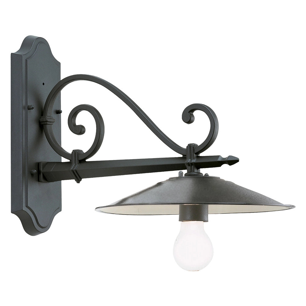 APPLIQUE MEDIA 'ANTIQUE' 25 W - cm 45 x 34,5 x 30 grigio  - I-LUCE BY SOVIL