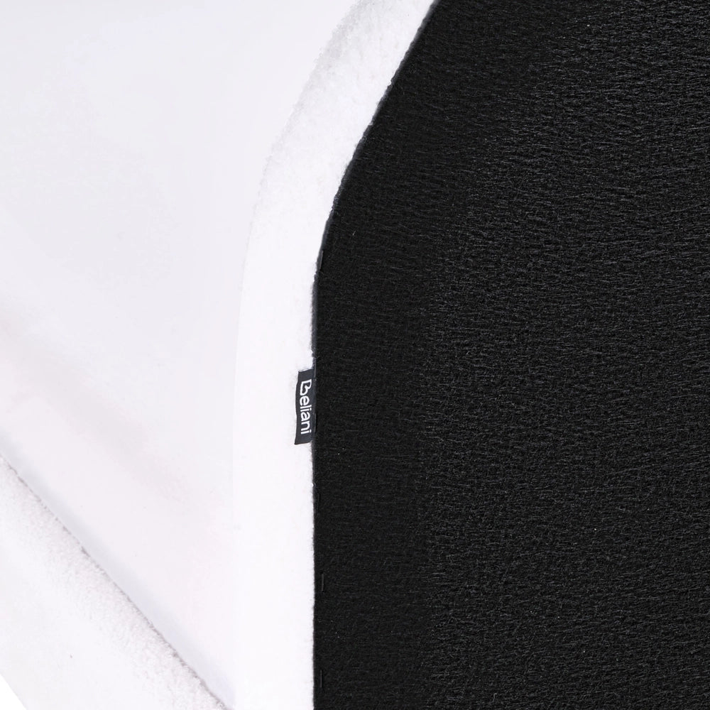 Letto Bianco Sporco Boucle Imbottito Poggiatesta 90 x 200 cm Camera da letto Camera dei bambini Moderna Tradizionale