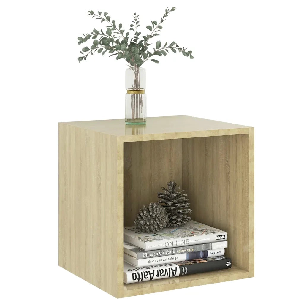Mobile a Muro Rovere Sonoma 37x37x37 cm in Legno Multistrato 805453