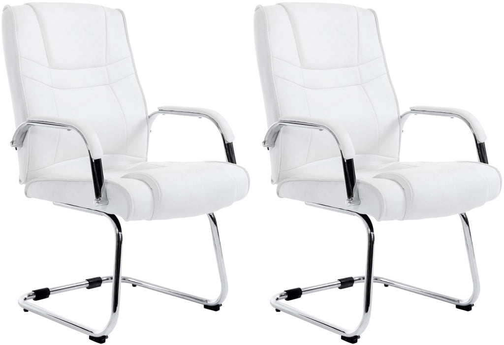 Set di 2 sedie Attila bianco