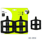 Trade Shop - Coppia Pedali Per Bicicletta Con Riflettori Laterali Attacco Universale Xc-2514 -