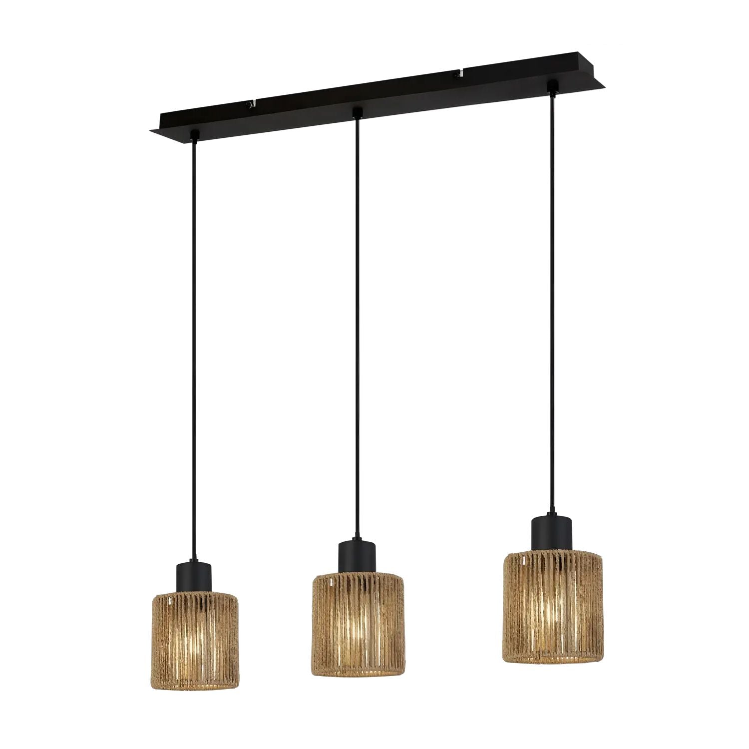 Lampada APP1821-3CP Nature Black