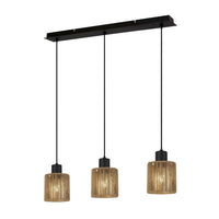 Lampada APP1821-3CP Nature Black