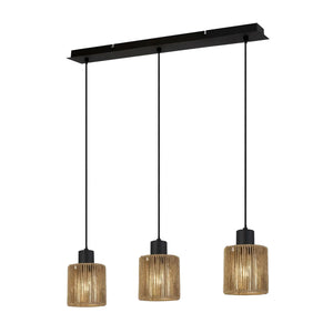 Lampada APP1821-3CP Nature Black