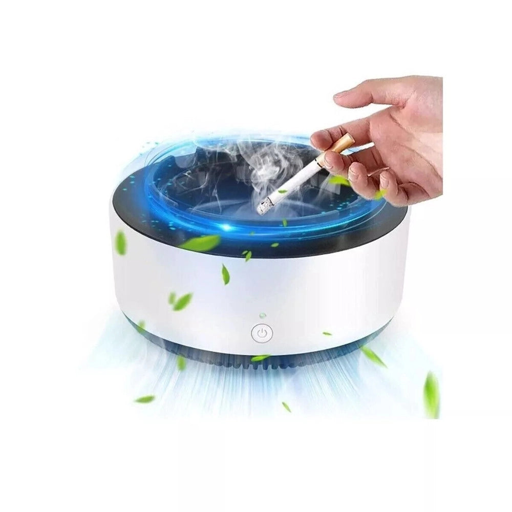 Trade Shop - Posacenere Elettrico Aspirafumo Filtro Purificatore Portacenere Intelligente -