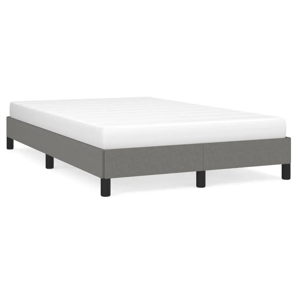 Giroletto senza Materasso Grigio Scuro 120x190 cm in Tessuto 379483