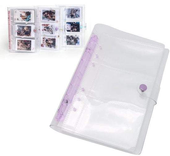 Album per Fotografie 120 Facciate - Album in PVC - Raccoglitore di Fototessere - Custodia per Fotografie - Accessorio di Viaggio - Conservazione Duratura - Album per Foto