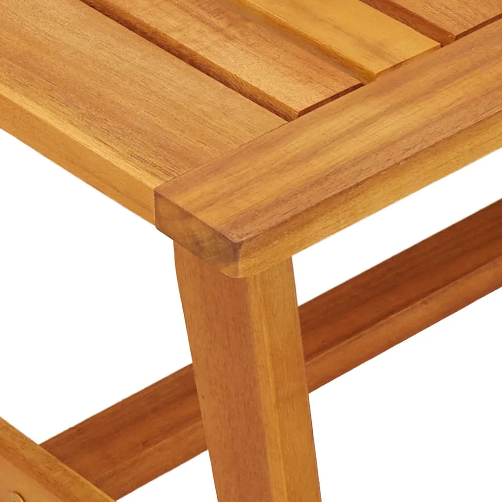 Tavolino da salotto Olio Naturale Legno di Acacia Massello 4106453