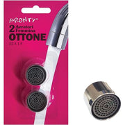 AERATORE RUBINETTO SELF PRONTY - OTTONE CROMATO M22X1 CF=PZ 2- 12 confezioni