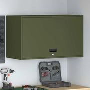 Armadio a muro per garage Oliver verde 90 x 40 x 53 cm
