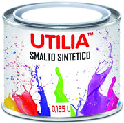 Utilia SMALTO SINTETICO  ml. 125 Verde (Ral 6005) 6.00 pz