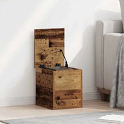 Scatola di Stoccaggio Legno vecchio 30 x 35 x 35 cm 868693