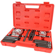 Trade Shop - Attrezzi Officina Estrattori Cuscinetti Set Separatori Per Gruppi 2"+3" 12pz -
