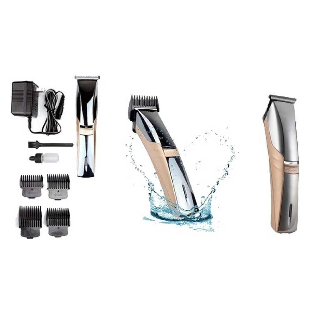 Trade Shop - Rasoio Regola Capelli Barba Baffi Trimmer Professionale Gm-6010 Ricaricabile -