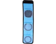 Tas di ripristino impermeabile - Protezione per 3 filtri - Nylon - Antistatico - Pratico e duraturo - Contenitore per filtri