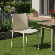 Grover, Sedia da Esterno una Sedia Made in Italy, Beige